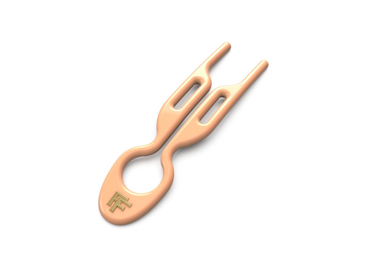 Nº1 HAIRPIN | Peach Fuzz (3 or 5 per box)