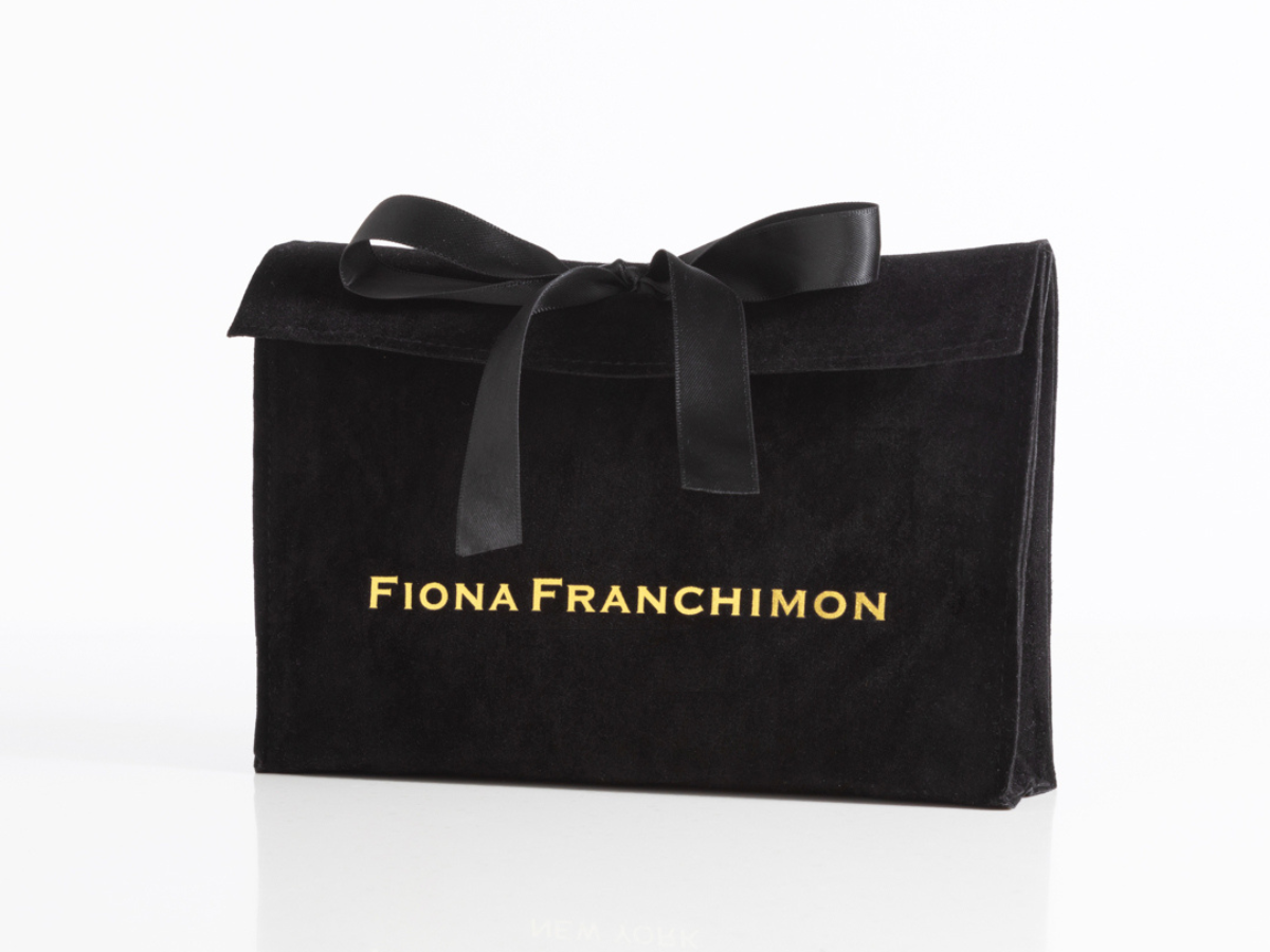 Fiona Franchimon Black Suede Pouch (100% off)