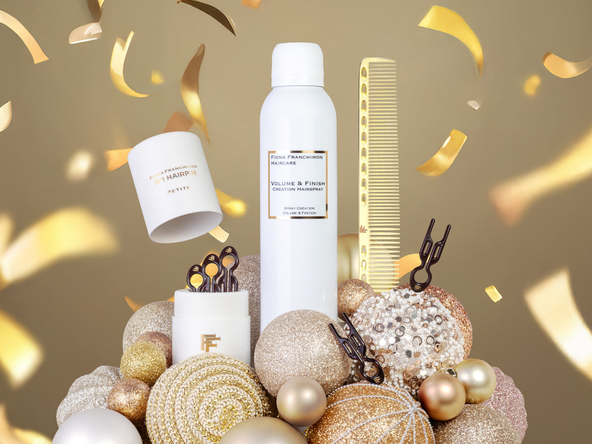 Holiday Value Set: Gold Travel BeautyCase + Petite Brown 5x + Gold Comb