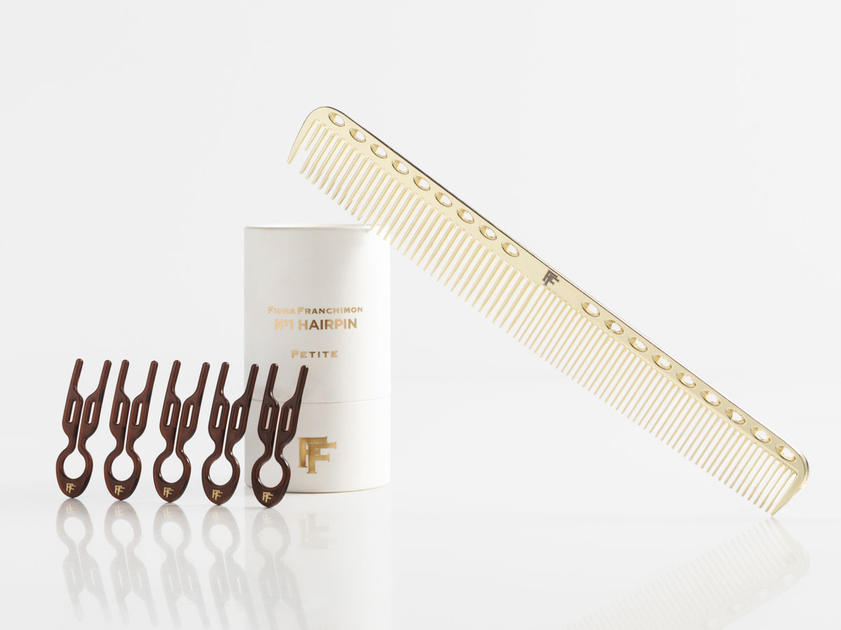 PETITE Nº1 HAIRPIN Volume Value Set | Petite Brown 5 & Nº1 HAIRCOMB