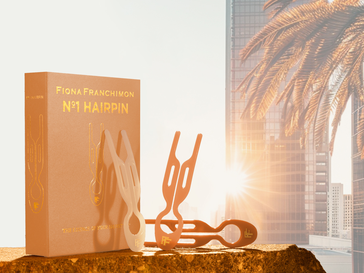 Nº1 HAIRPIN | Los Angeles Collection | Peach Fuzz, Rose & Soft Beige