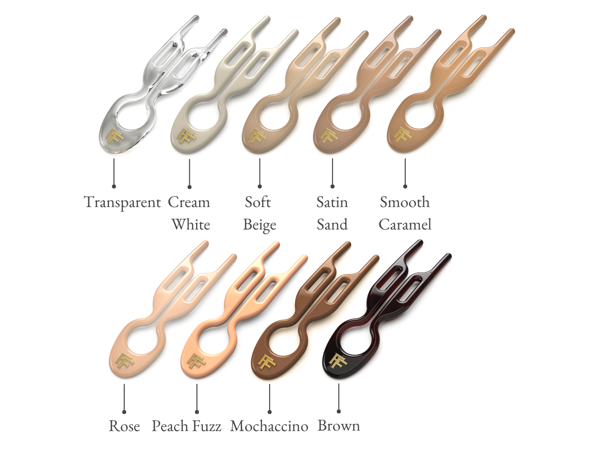 Nº 1 HAIRPIN | Set Beige Grand Collection Box - Nine Colors