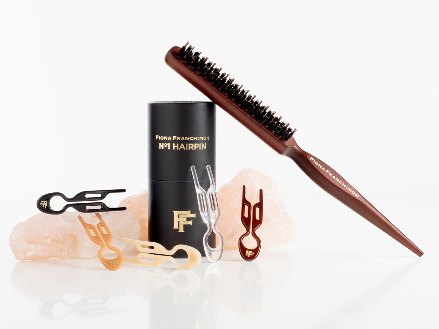 Nº1 HAIRPIN Volume Value Set | Best Seller Collection & Backcomb Hair Brush