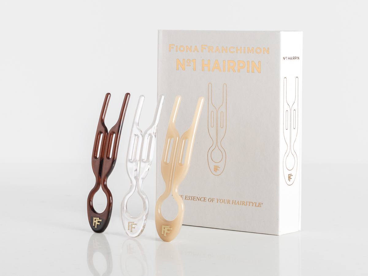 Nº 1 HAIRPIN | London Collection | Set Transparent, Soft Beige and