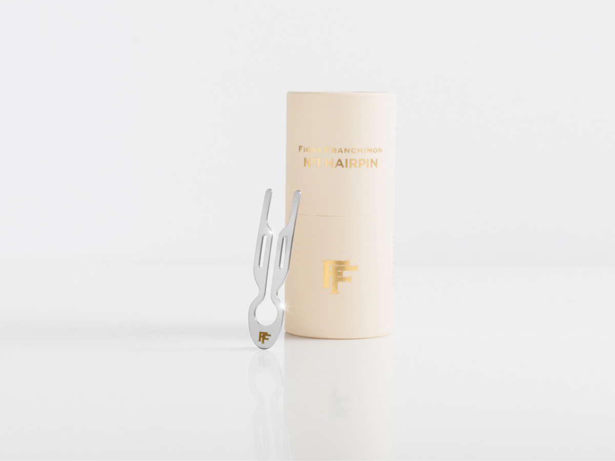 Nº1 HAIRPIN Steel | White Gold finish
