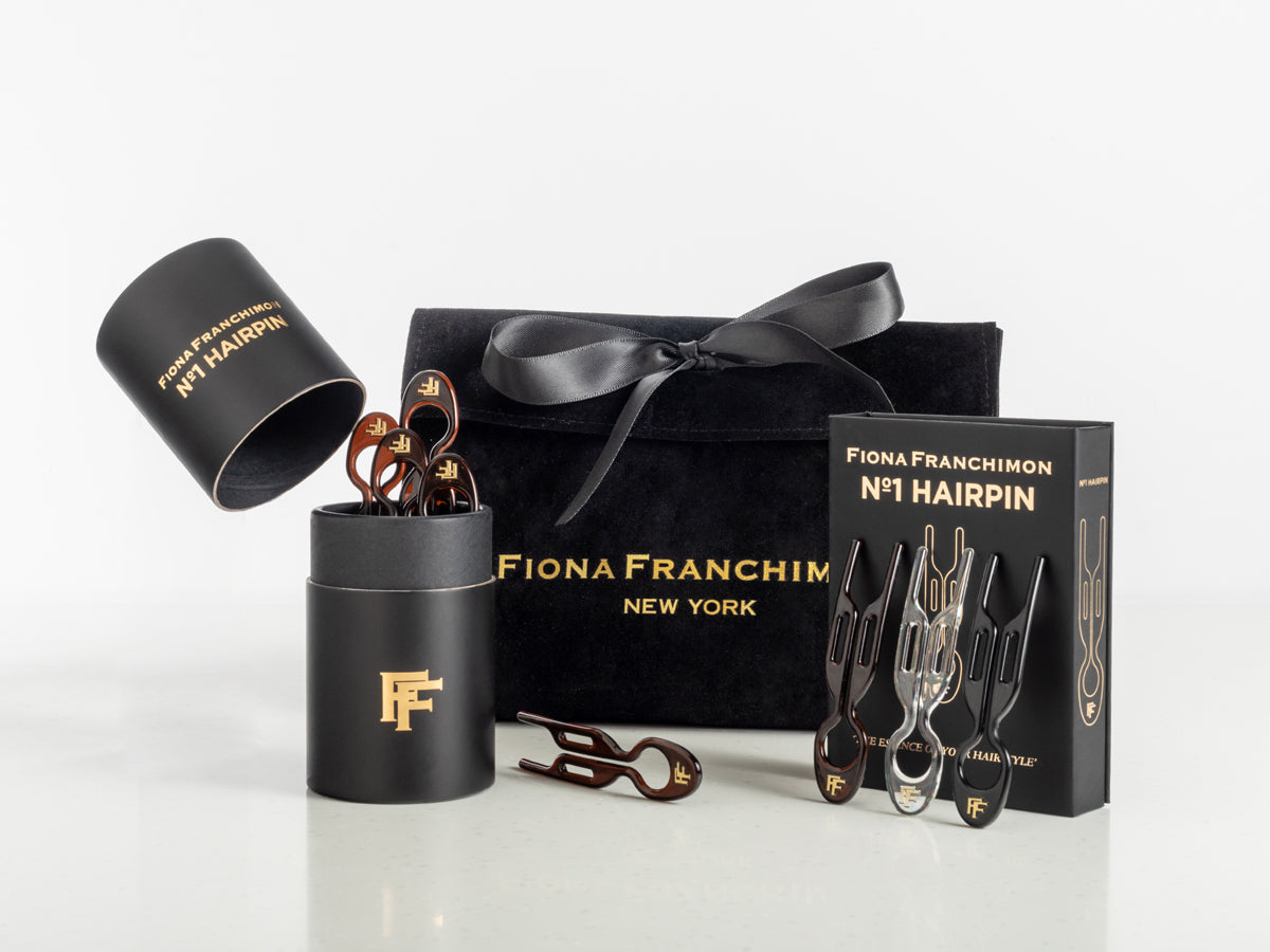 Nº1 HAIRPIN Value Set | Brown 5x tube, New York Collection & New York Pouch
