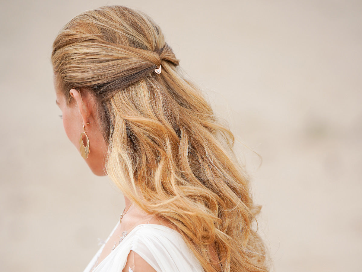 Nº1 HAIRPIN Solid Yellow Gold 18K Jewellery | Essential FF