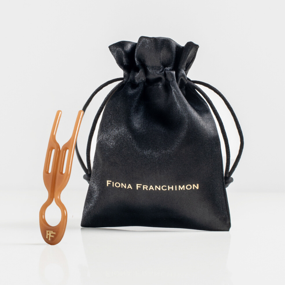 №1 HAIRPIN | Tantalzing Blue (1x single Hairpin) + Satin Bag + Fiona Franchimon Stickers (100% off)