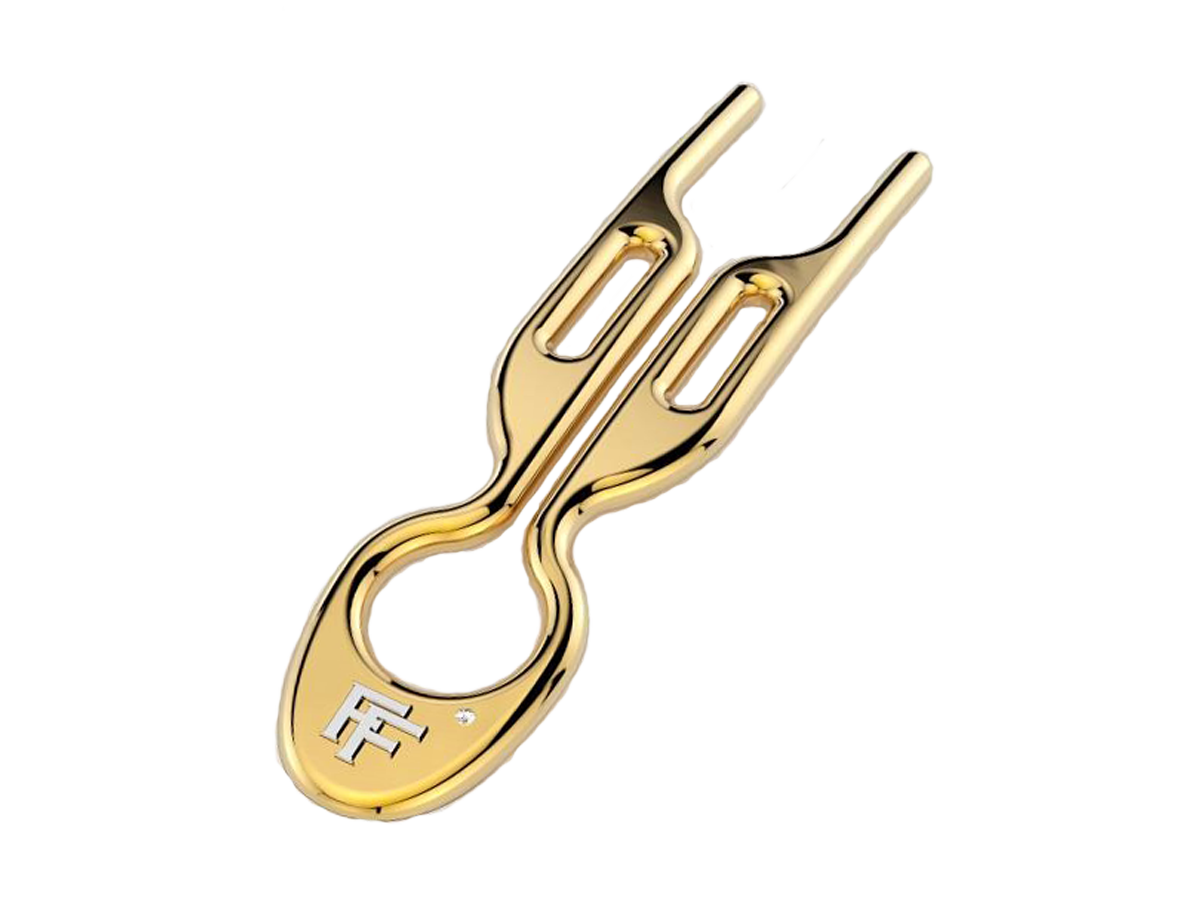 Nº1 HAIRPIN Solid Yellow Gold 18K Jewellery | Essential FF