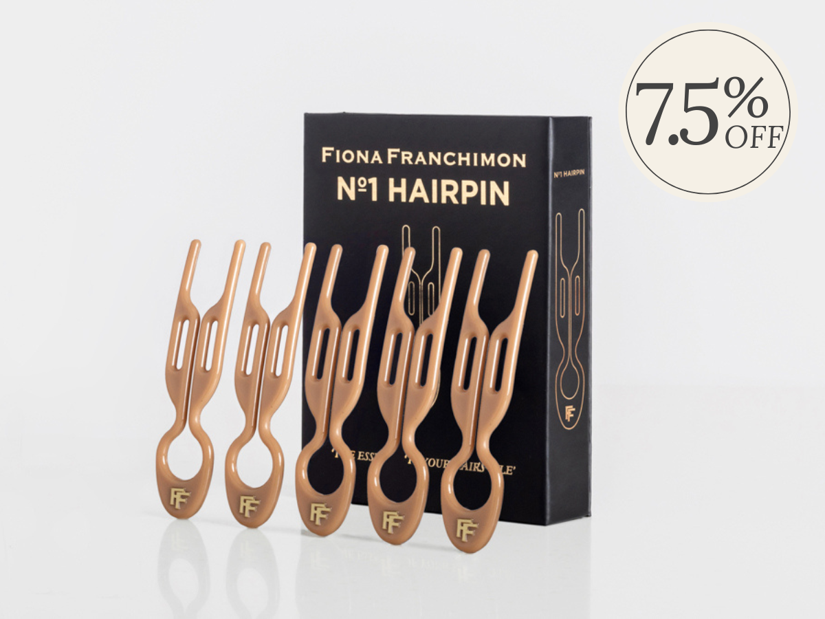 FIONA FRANCHIMON  ヘアピン Miami Collection Nº 1 HAIRPIN | Miami Collection | Seashell Pink, Soft Beige