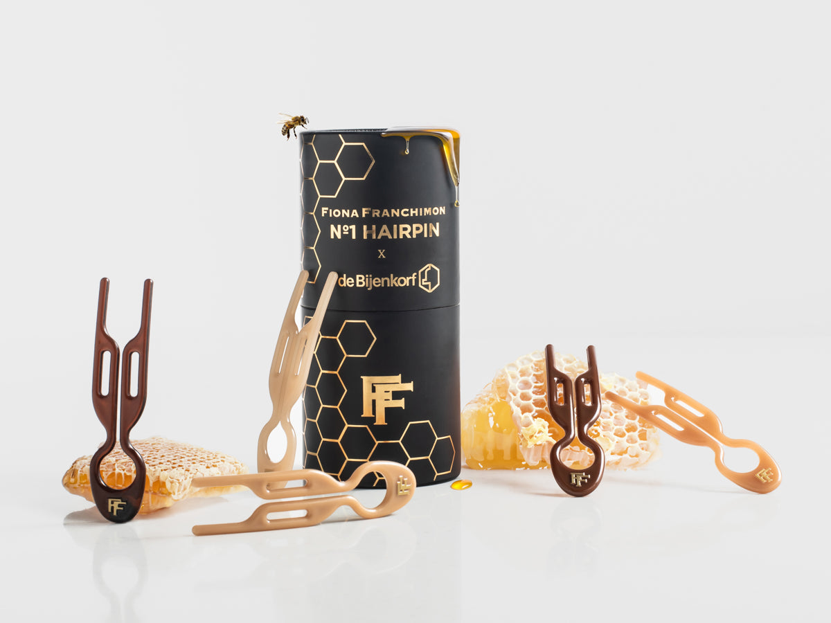 Nº 1 HAIRPIN FIONA FRANCHIMON X Bijenkorf (5 per Tube)