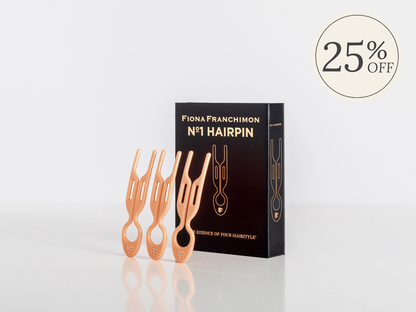 Nº1 HAIRPIN | Peach Fuzz (3 or 5 per box)