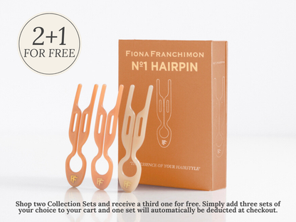 Nº1 HAIRPIN | Los Angeles Collection | Peach Fuzz, Rose & Soft Beige