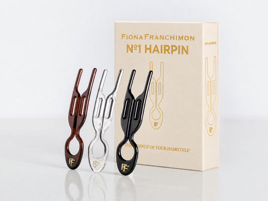 Nº 1 HAIRPIN | Set New York Collection | Black, Transparent & Brown