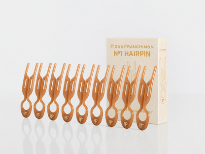 Nº 1 HAIRPIN | Smooth Caramel (3 or 5 per box)