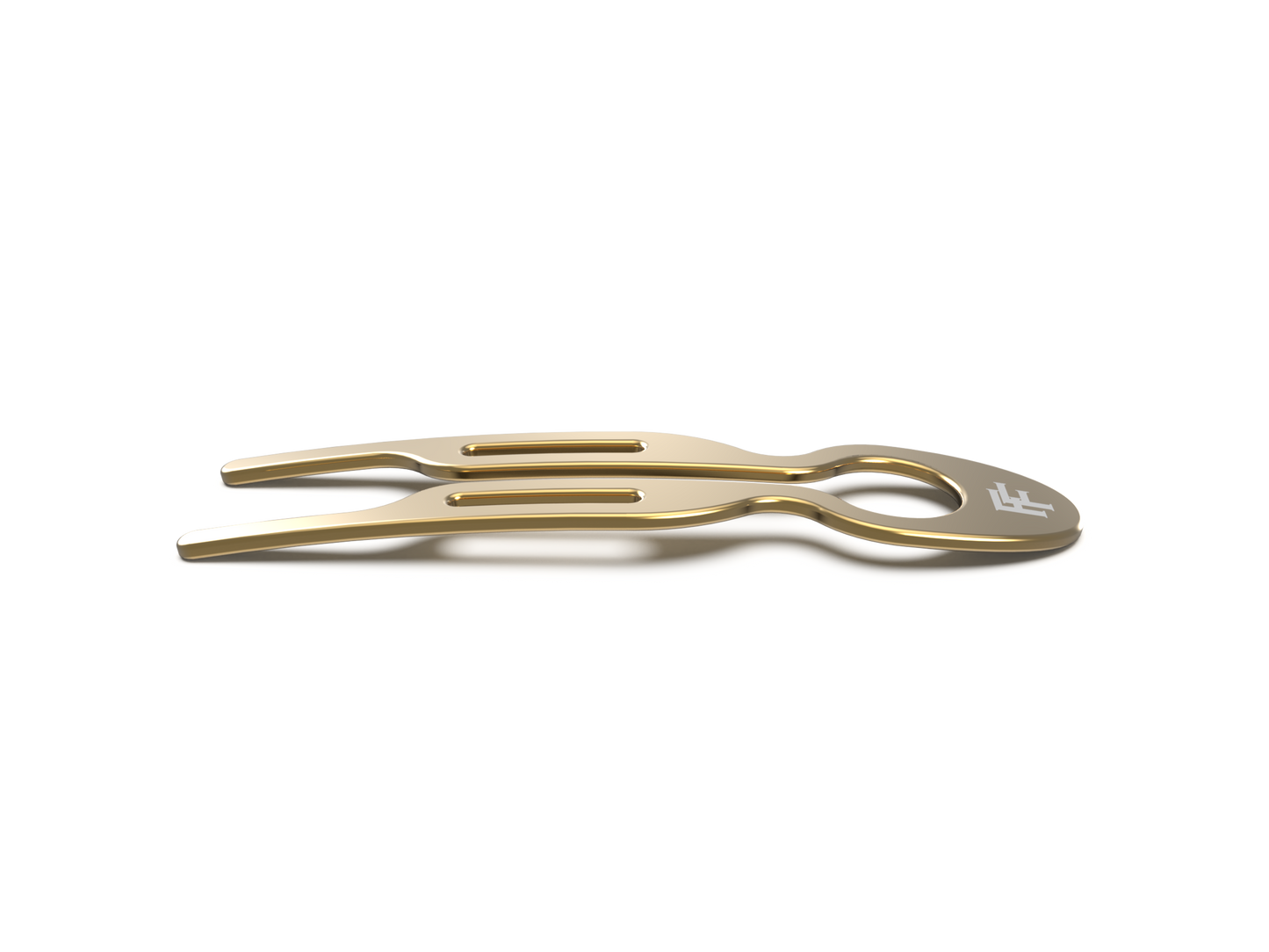 Nº1 HAIRPIN Steel | Yellow Gold finish