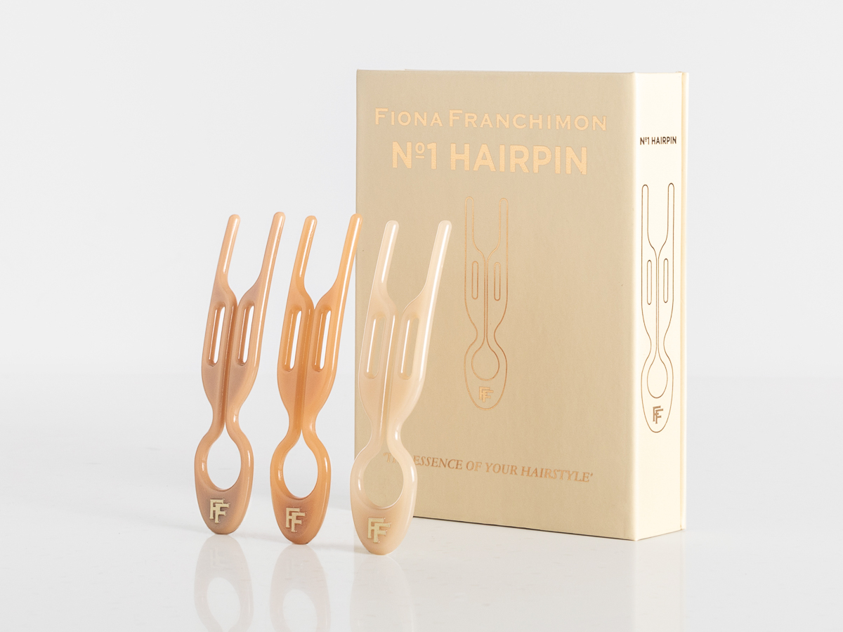 Nº 1 HAIRPIN | Paris Collection | Soft Beige, Satin Sand & Smooth Caramel