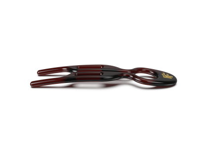 Brown No. 1 Hairpin shown from the side. The curve is visible.