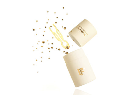 Nº1 HAIRPIN Steel | Yellow Gold finish