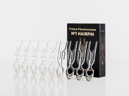Nº 1 HAIRPIN | Transparent (3 or 5 per box)