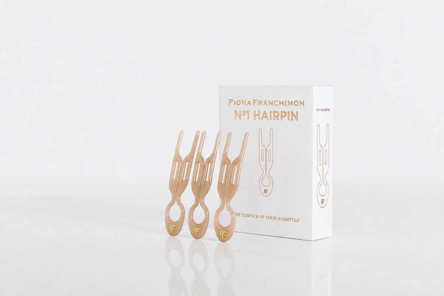 Nº 1 HAIRPIN | Soft Beige (3 or 5 per box)