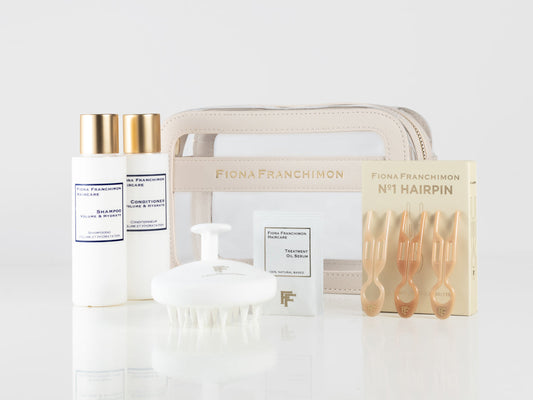 Fiona Franchimon Travel-beautycase | Volume & Hydrate | Nº1 HAIRPIN