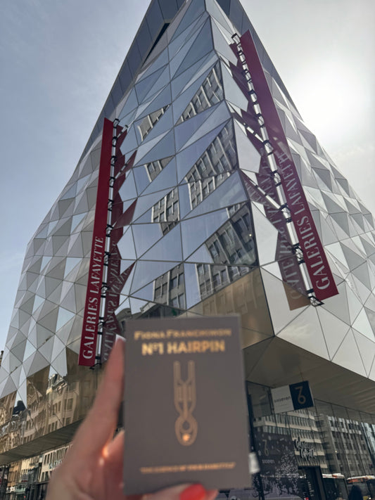 Live Demo Fiona Franchimon Nº1 HAIRPIN x Galeries Lafayette Luxembourg 6th of November