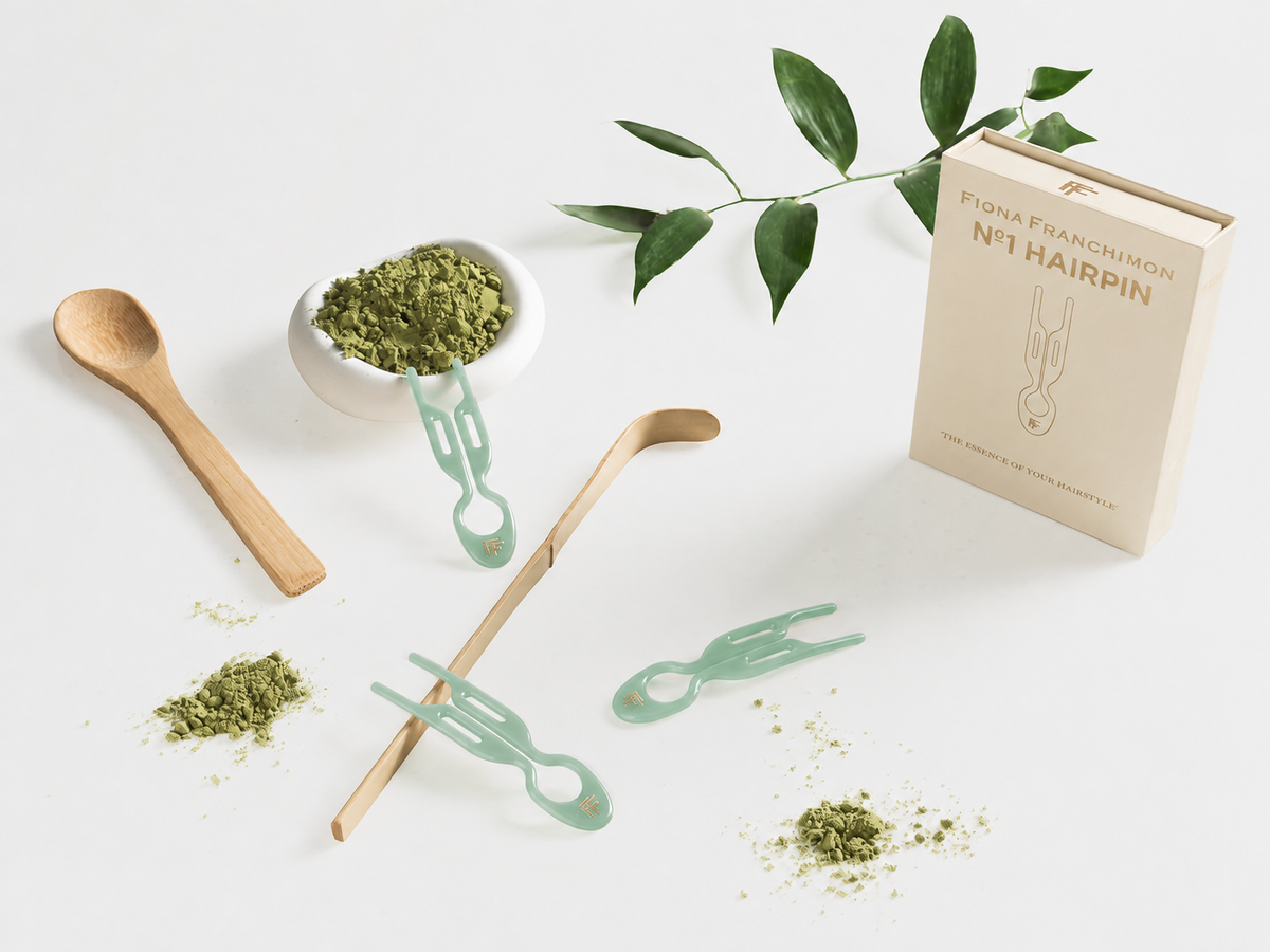 Nº1 HAIRPIN | Matcha Green (3 or 5 per box)