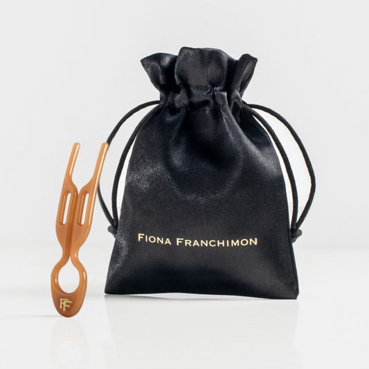 ‍№1 HAIRPIN | Tantalzing Blue (1x single Hairpin) + Satin Bag + Fiona Franchimon Stickers (100% off)