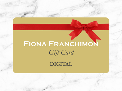 Digital Gift Card Fiona Franchimon