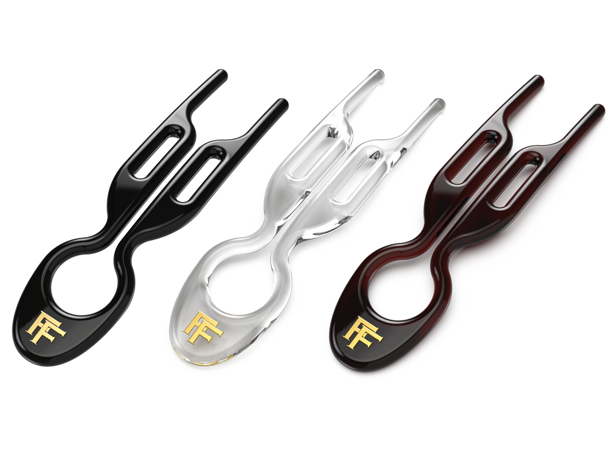 Nº 1 HAIRPIN | Set New York Collection | Black, Transparent & Brown