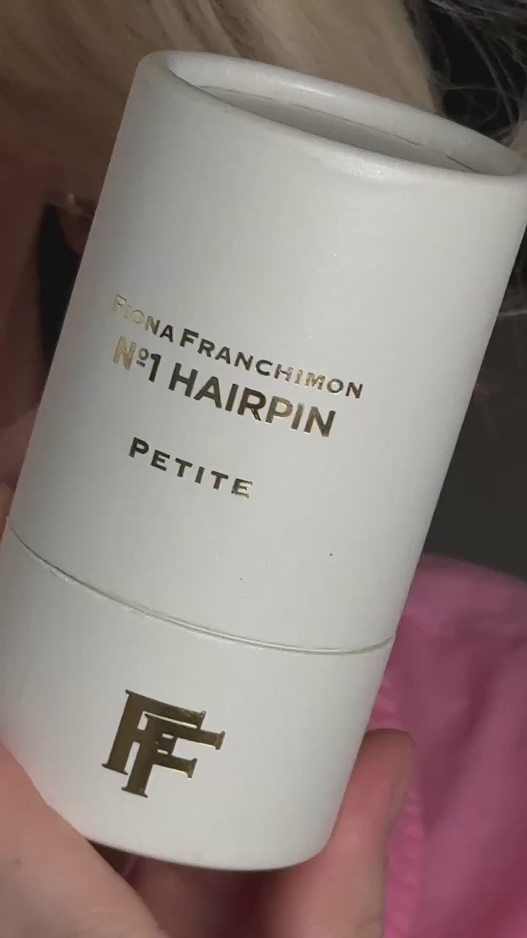 Nº 1 HAIRPIN PETITE | Champagnized (5 per box) – Fiona Franchimon USA