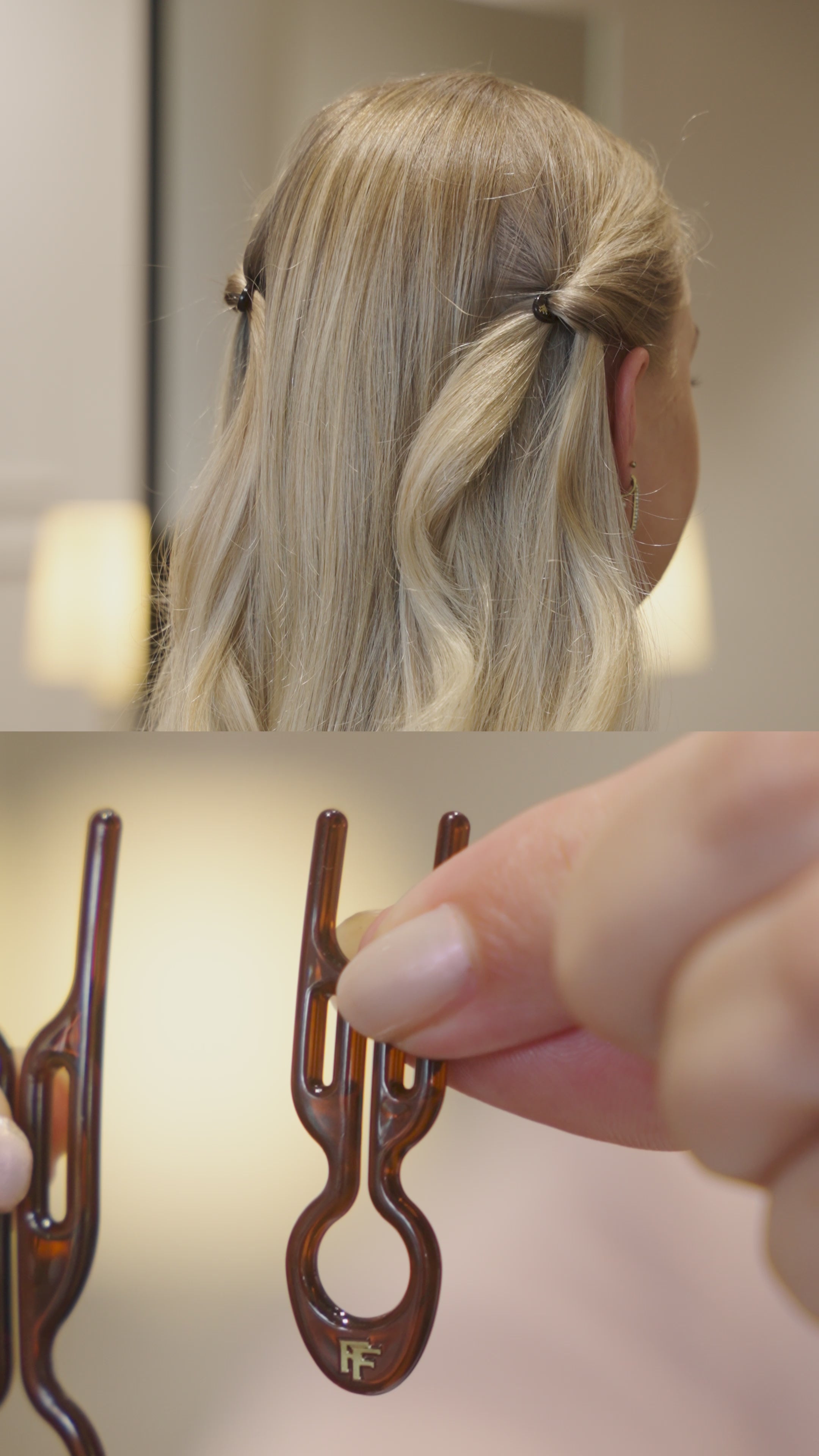 Nº1 HAIRPIN PETITE | Brown (5 per box) – Fiona Franchimon USA