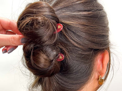 Nº 1 HAIRPIN | Ruby Red (3 or 5  per box)